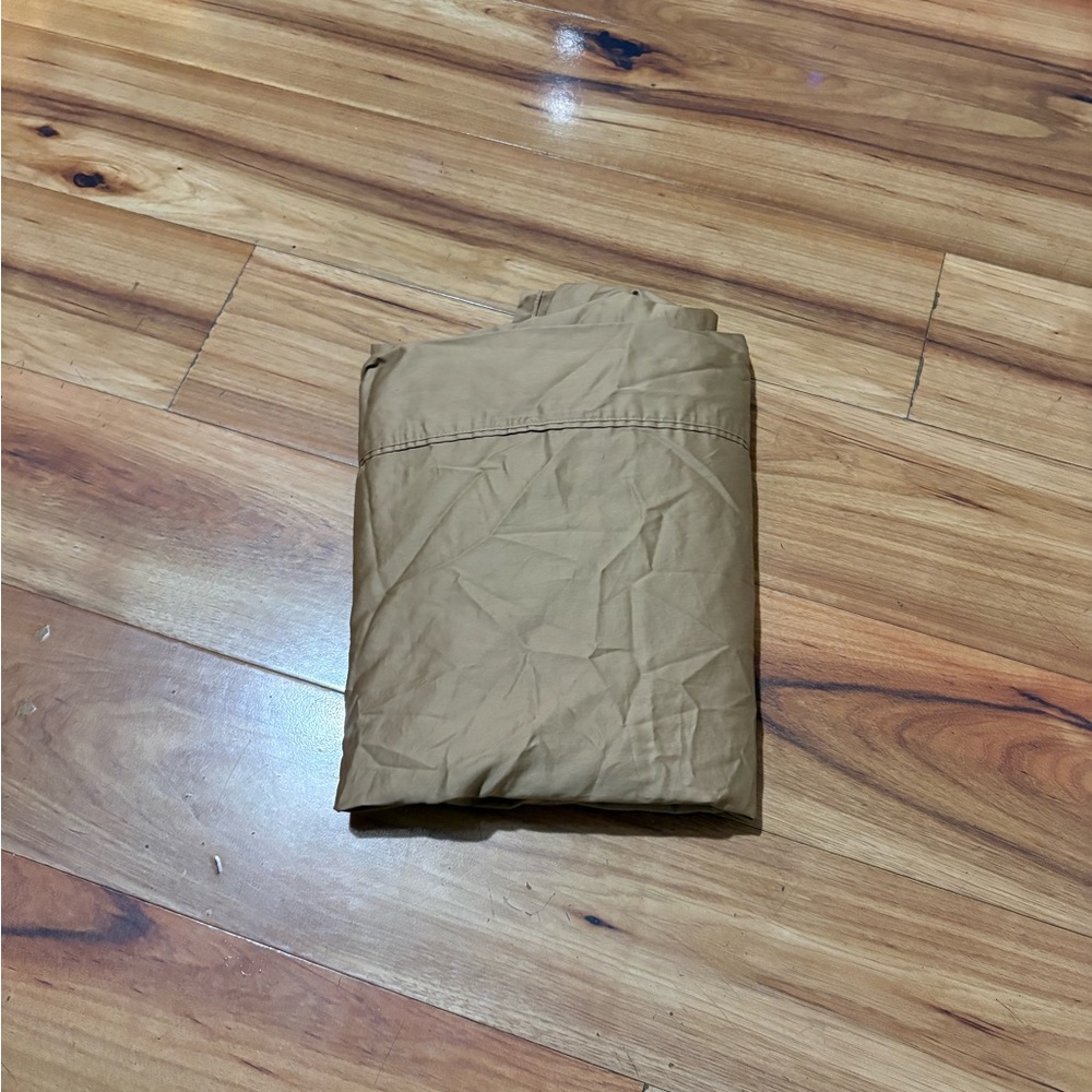 LAUREN  RALPH LAUREN TWIN FLAT SHEET BROWN